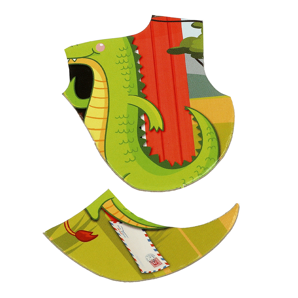 картинка Пазл Умные игры 353222 Дикие животные, 285*215 мм, 15 элементов 