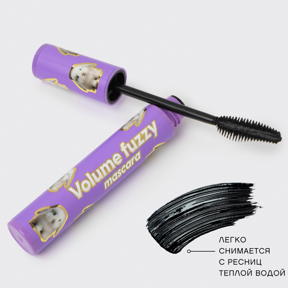 картинка Тушь для ресниц Vivienne Sabo Volume fuzzy c эффектом супер объема, тон 01, 9 мл 