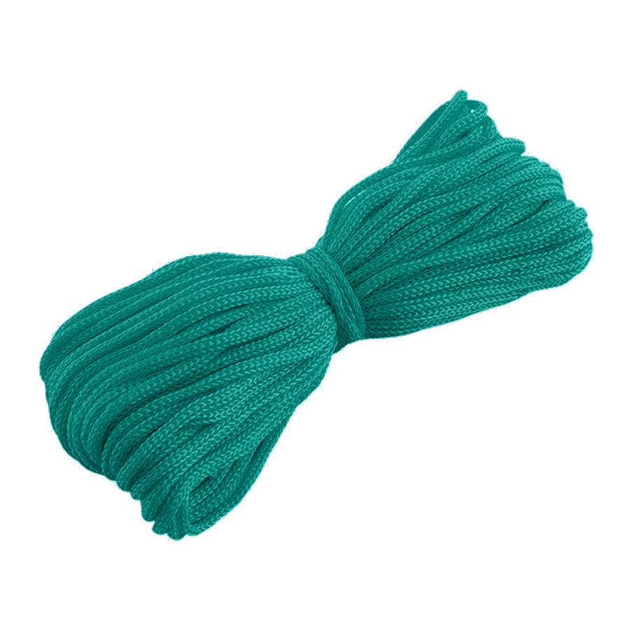 Шнур Рыжий кот хозяйственный, вязанный 3 мм, цветной, 20 м