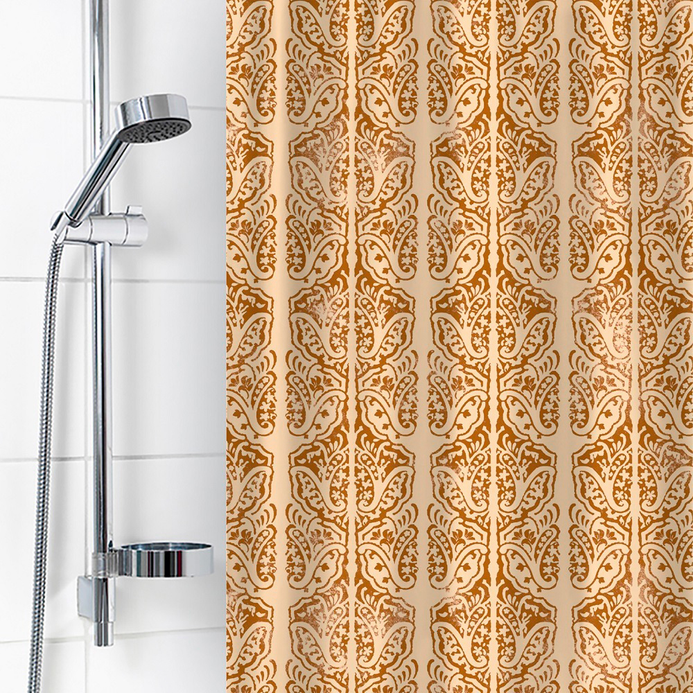 картинка Штора для ванной комнаты 6984-mix 180*180см, с рисунком, в ассортименте 