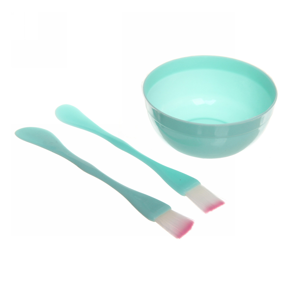 картинка Набор для масок 525-008 Beauty, две кисти и чаша, 15,5*2 см, в ассортименте 