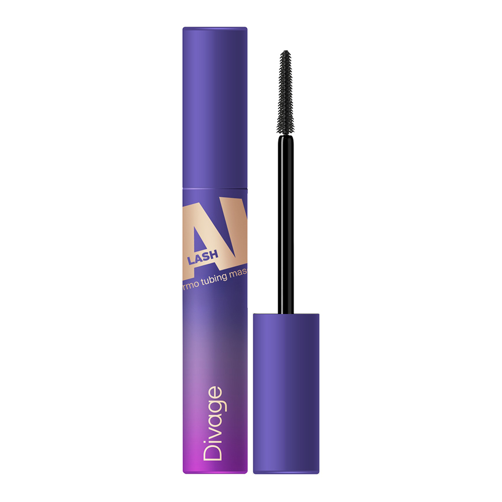 картинка Тушь для ресниц Divage Mascara Ai Lash Термостойкая, черный, тон 01 