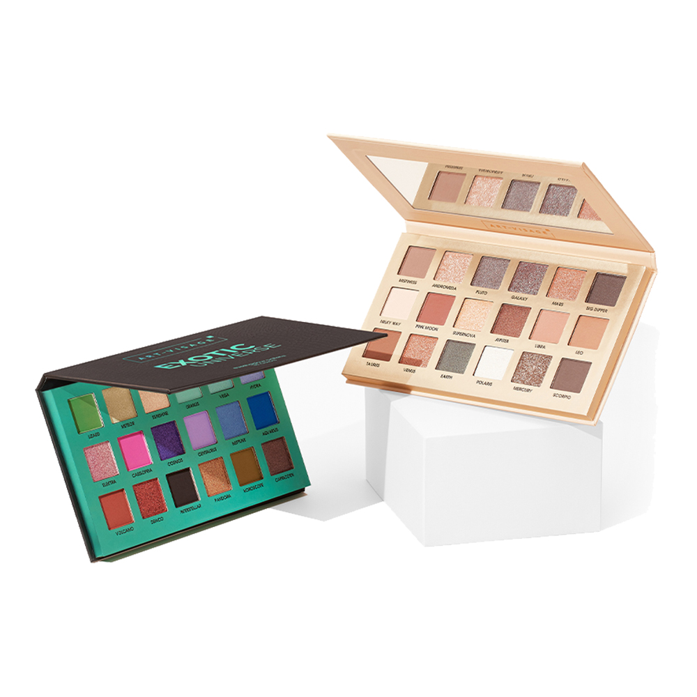 картинка Тени для век Art-Visage NUDE UNIVERSE палетка 18 оттенов 