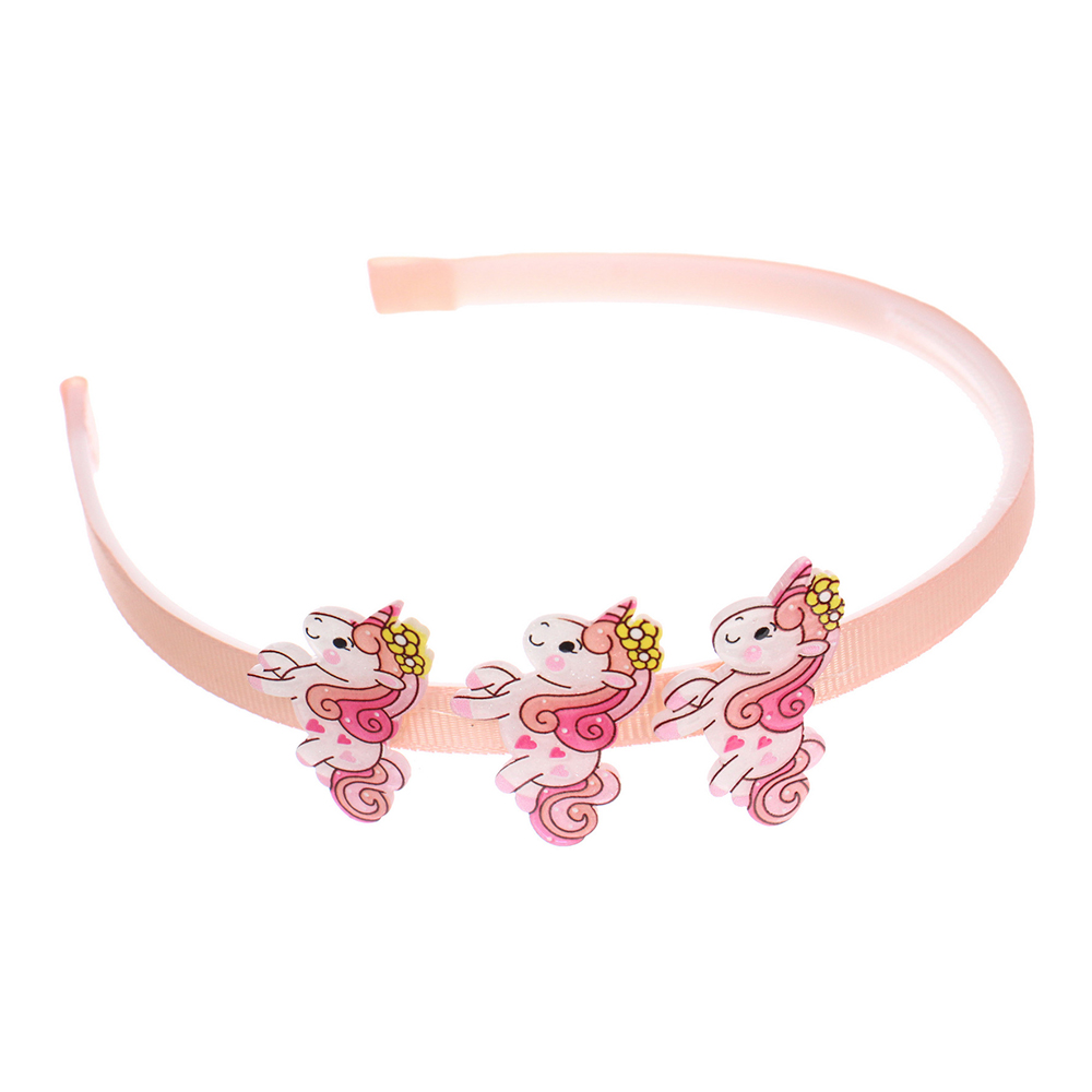 картинка Ободок для волос Розовое облако365-424 Единорог, 1 см, в ассортименте 