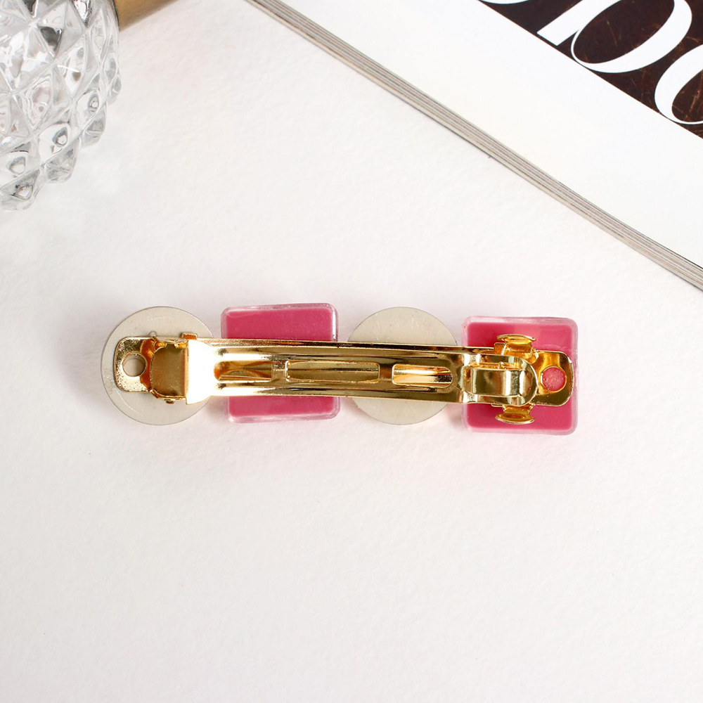 картинка Заколка-автомат 6970684 Кэтрин, 6 см, сиреневый 