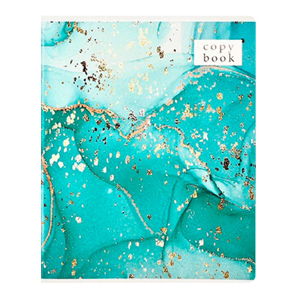 Тетрадь ArtFox STUDY 10157188 96 листов, клетка, Мрамор, 4 дизайна