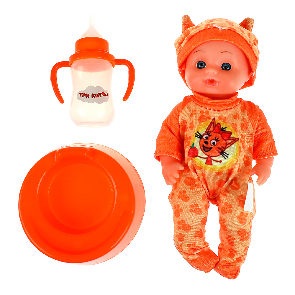 картинка Кукла 08656 Три Кота, в боди, 15 см 