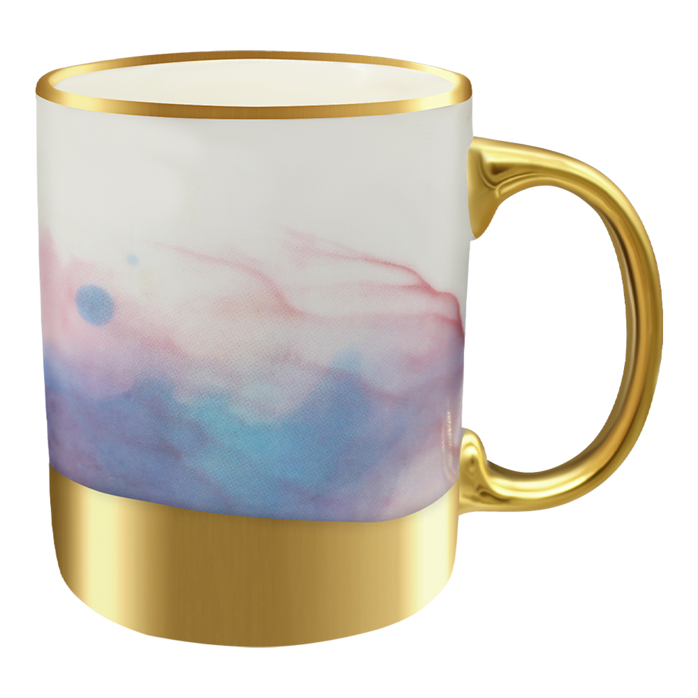 Кружка керамическая KKR-220 абстракция микс, в ассортименте, 320 мл