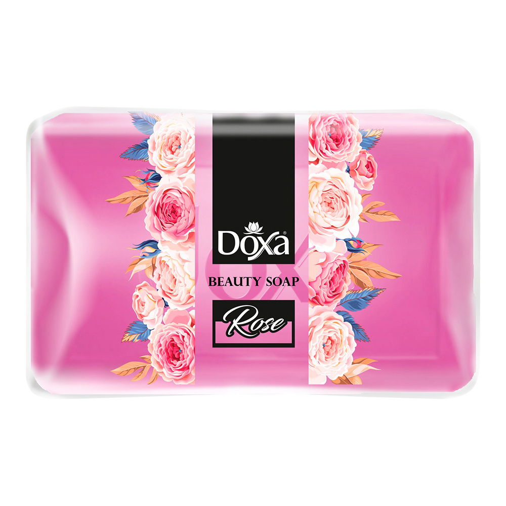 картинка Мыло туалетное DOXA Роза, 150 г 