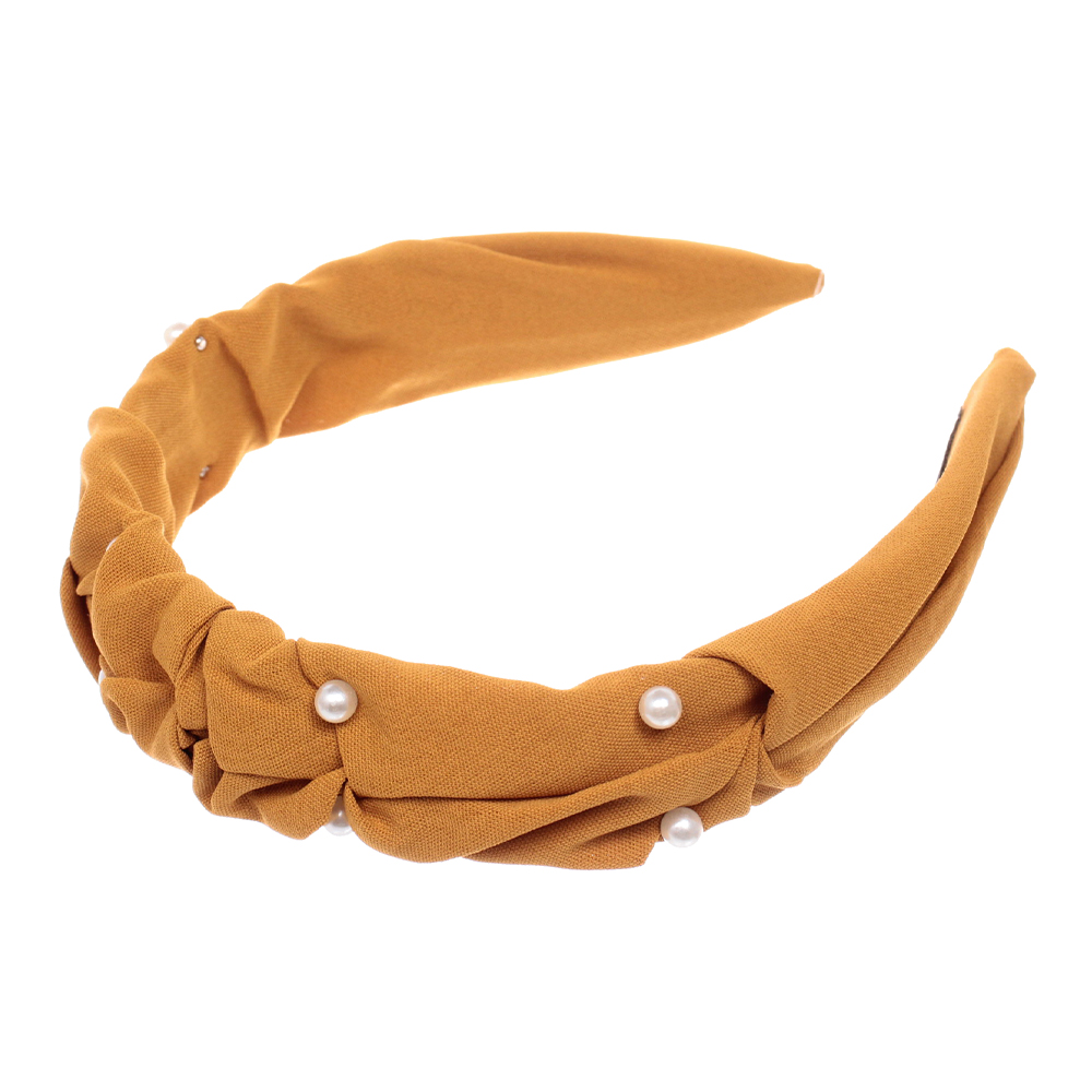 картинка Ободок для волос 684-0092 Krasa - Biscuit, 3см, в ассортименте 