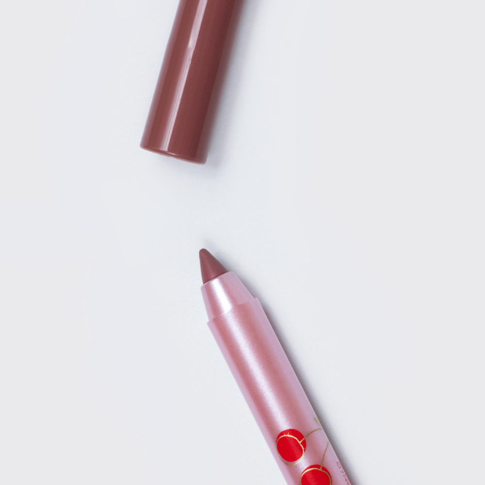 картинка Карандаш для губ Vivienne Sabo Le Grand Volume устойчивый гелевый, холодный нюд, тон 03 