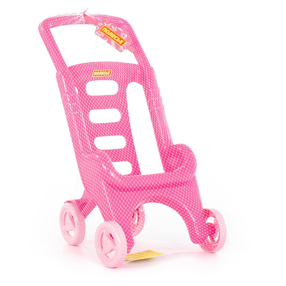 картинка Игрушка Полесье 43542 Коляска для кукол, Лили, 3+ в сеточке, 36*29*49 пластмасса 