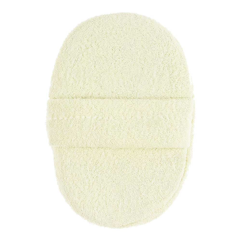 картинка Мочалка для тела из хлопка овальная с ручкой ММ03 