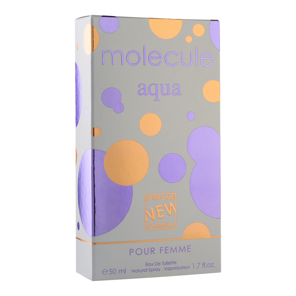 Туалетная вода Molecule Aqua свежий аромат, женская, 50 мл