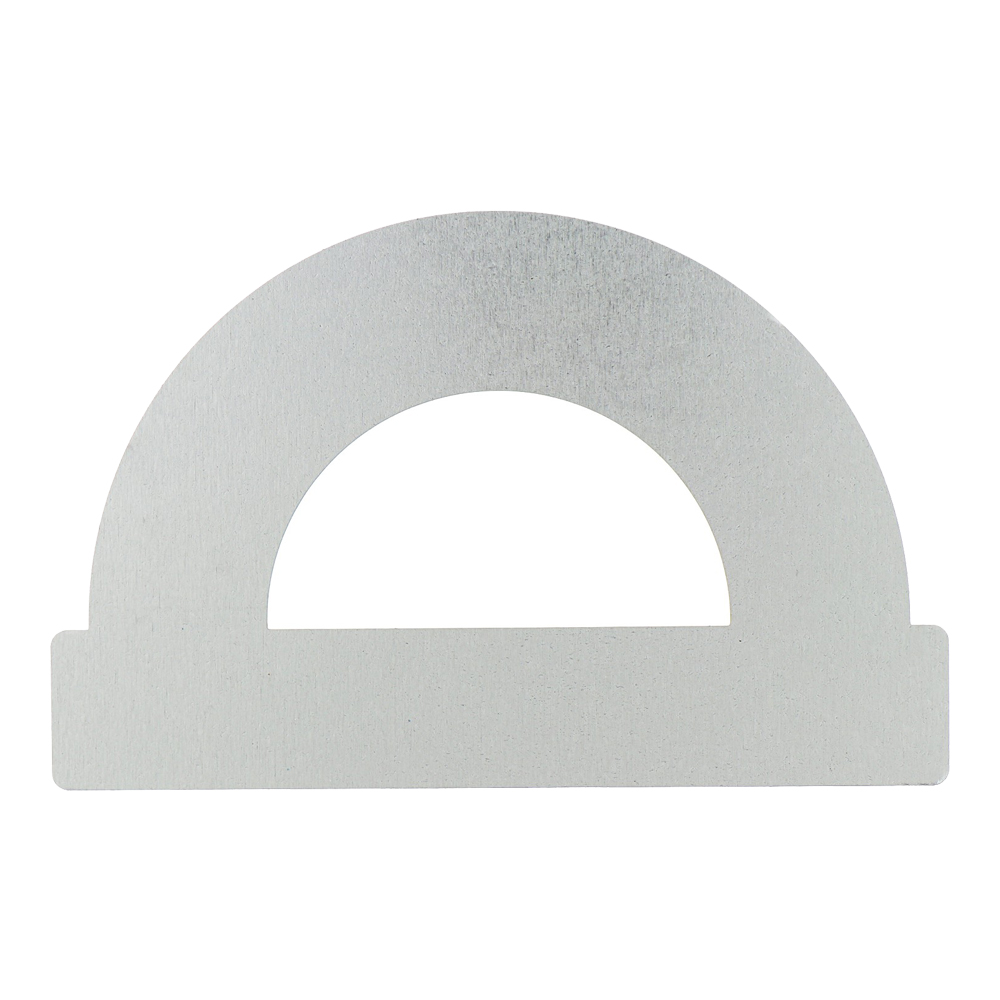 Транспортир 1005296 10 см, металлический