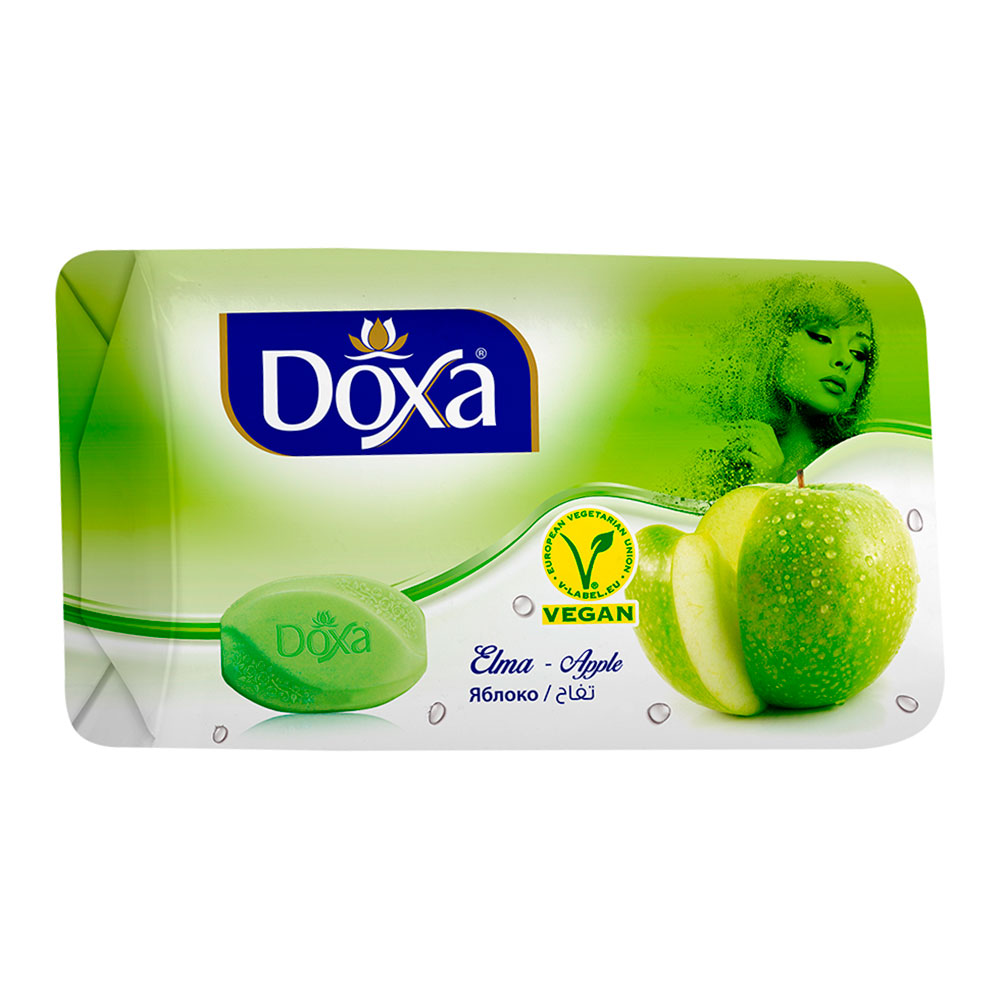 картинка Мыло туалетное DOXA Яблоко, 125 г 