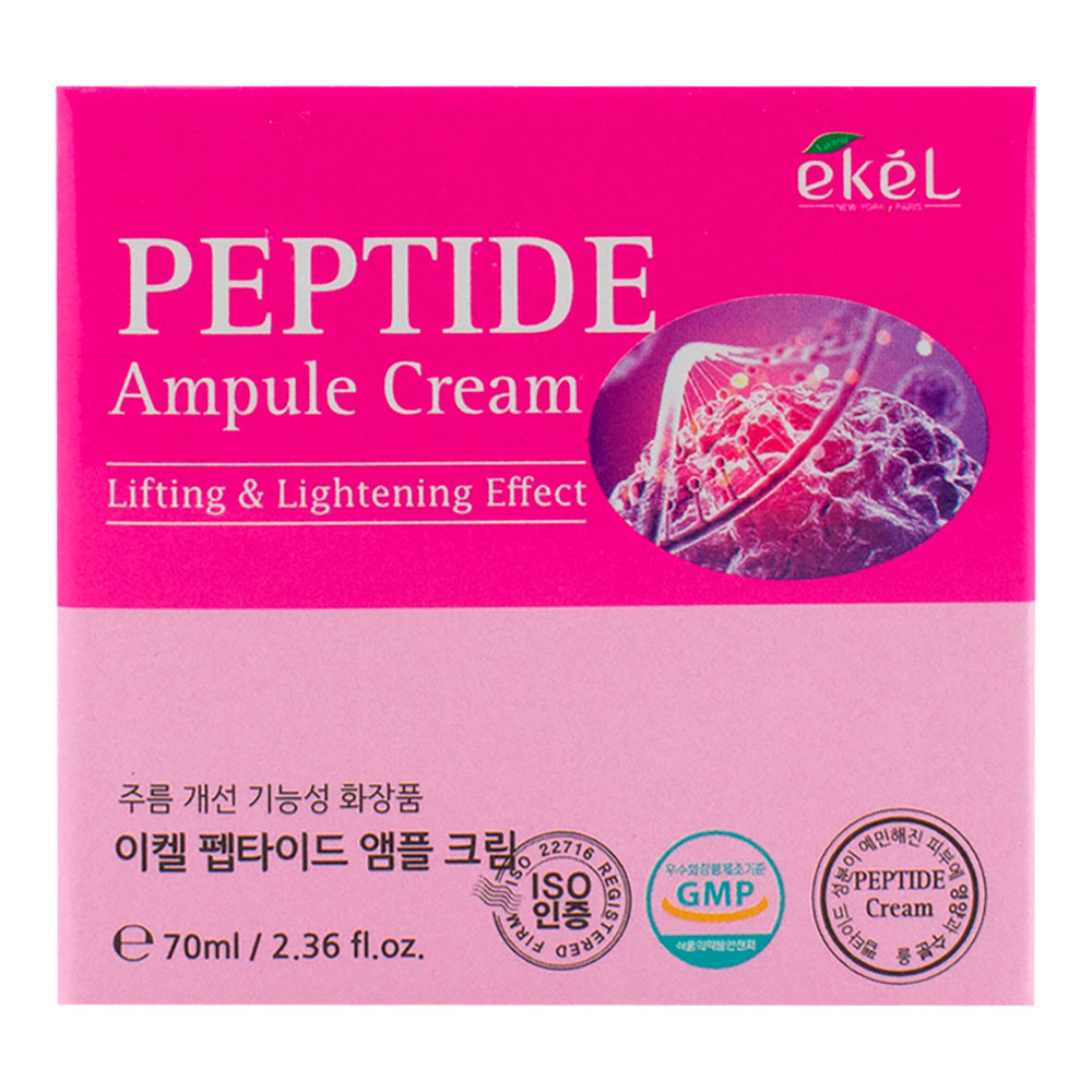 Крем для лица Ekel Hyaluronic Acid Ampule Cream с гиалуроновой кислотой, 70 мл