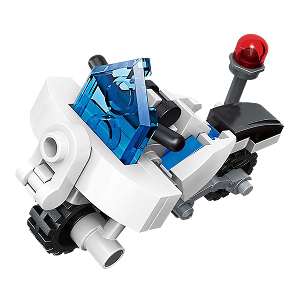 картинка Конструктор Qman 5195418 Транспорт, 10 видов, 30 - 36 деталей 