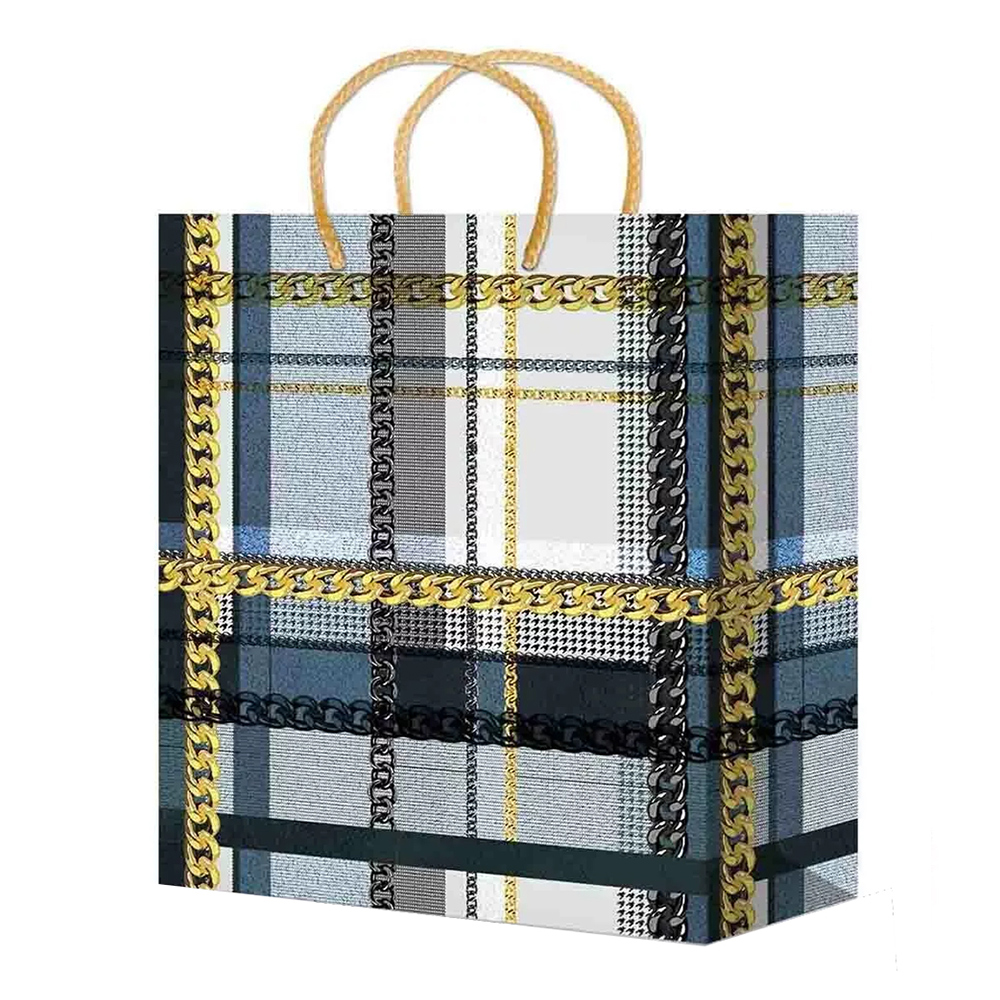 Пакет подарочный XL-580/581/582/583/584 Мужской 32*44*10 см, в ассортименте