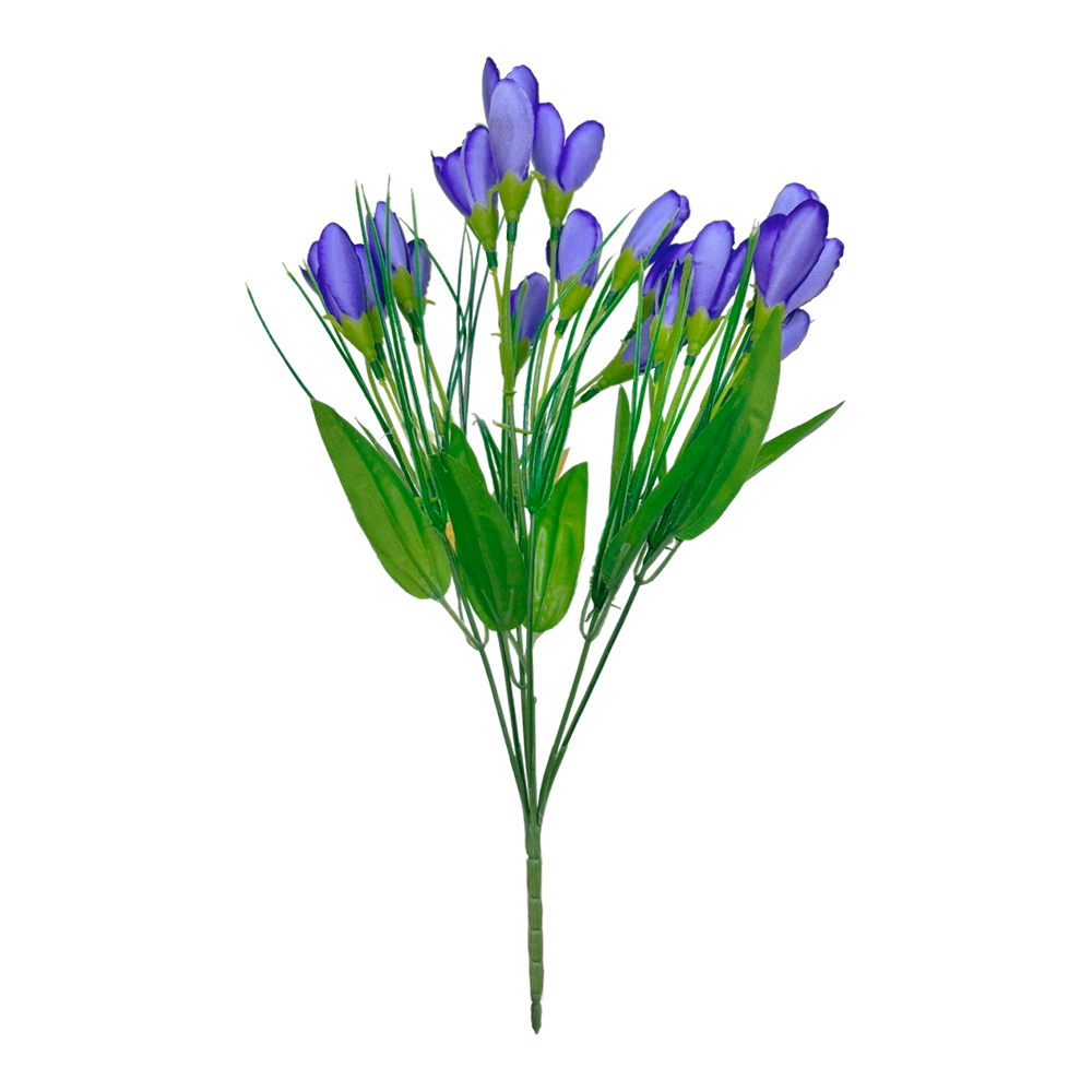 Цветы искусственные CIP26-21 букет Крокусы, 21 голова