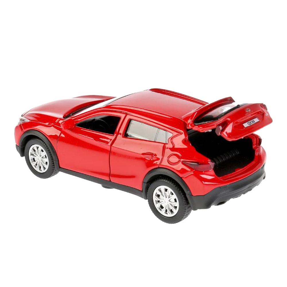 картинка Машина QX30-RD Технопарк инерционная, Infiniti QX30, 12 см, металл 