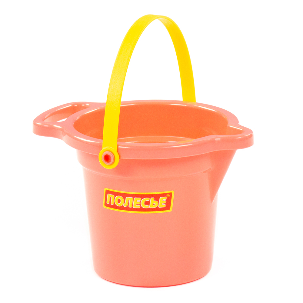 картинка Ведро 0668 Полесье малое с носиком 3+, 14,8x12,1x10 см, пластмасса 