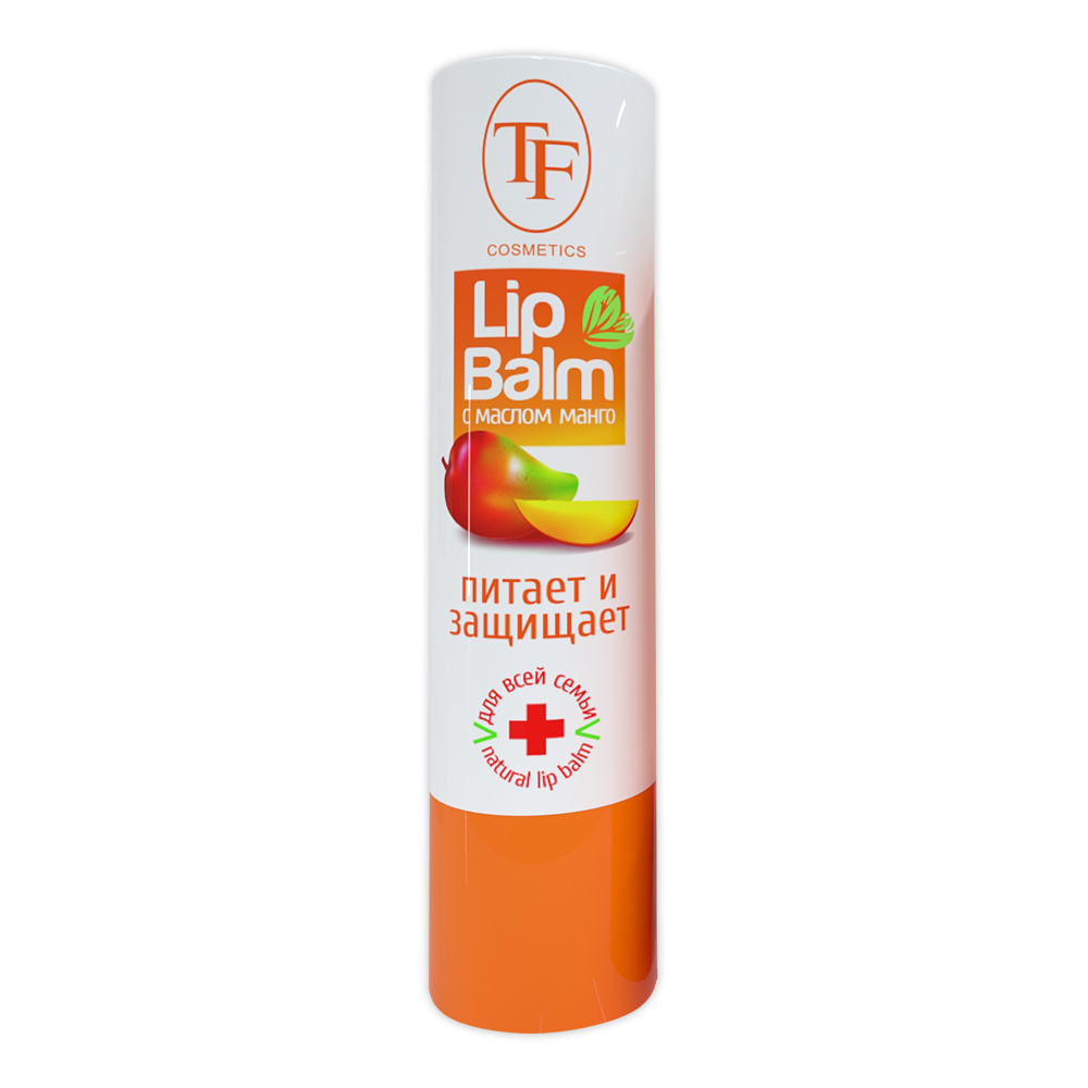 Бальзам для губ Triumf Cosmetics Lip Balm с маслом граната,с маслом манго на основе термальной воды, 3,8 г