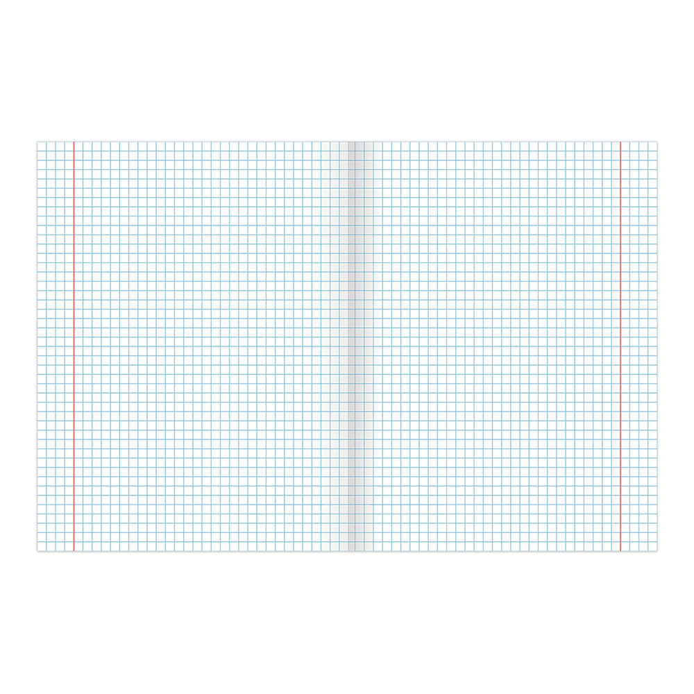 Тетрадь Brauberg 403034 клетка, обложка картон, Животные, 5 дизайнов, 48 листов