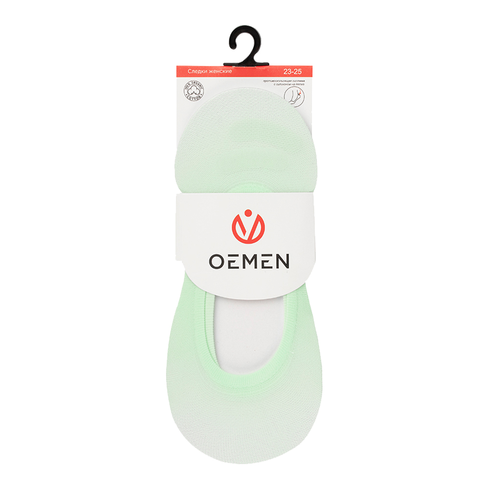 Подследники капроновые Oemen KP006 полиамидные, размер 23-25, мятный