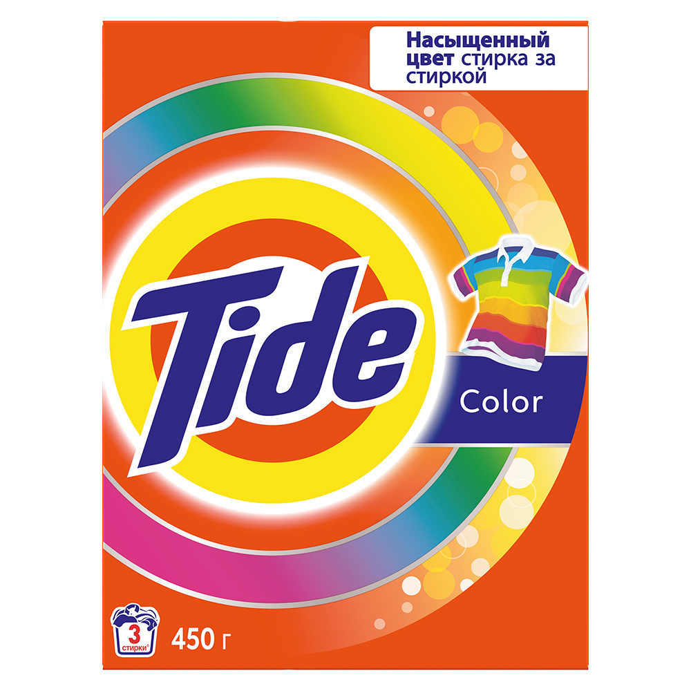 картинка Стиральный порошок Tide Color, автомат, 450 г 