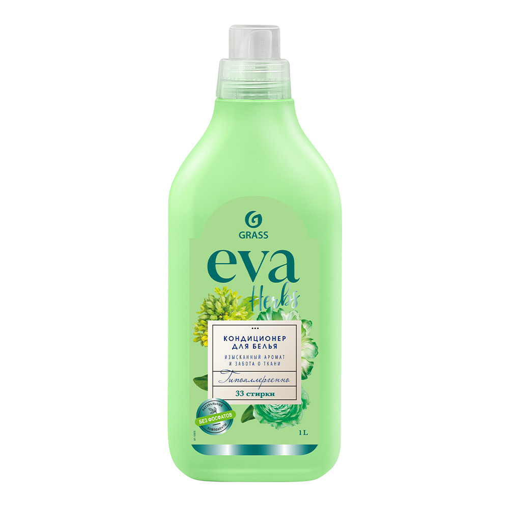 картинка Кондиционер для белья Eva Herbs концентрированный, 1 л 