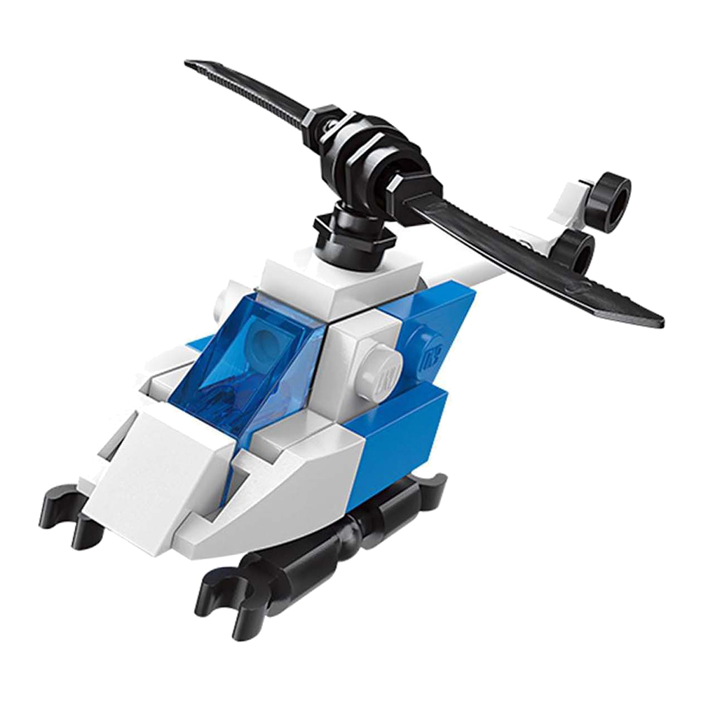 картинка Конструктор Qman 5195418 Транспорт, 10 видов, 30 - 36 деталей 