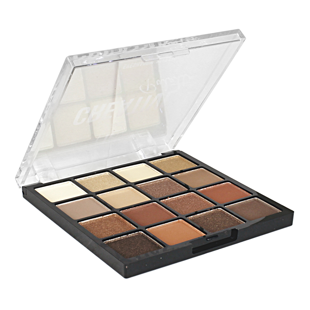 картинка Тени для век Triumf Creativa Palette палетка 16 оттенков, классический коричневый, тон 02 