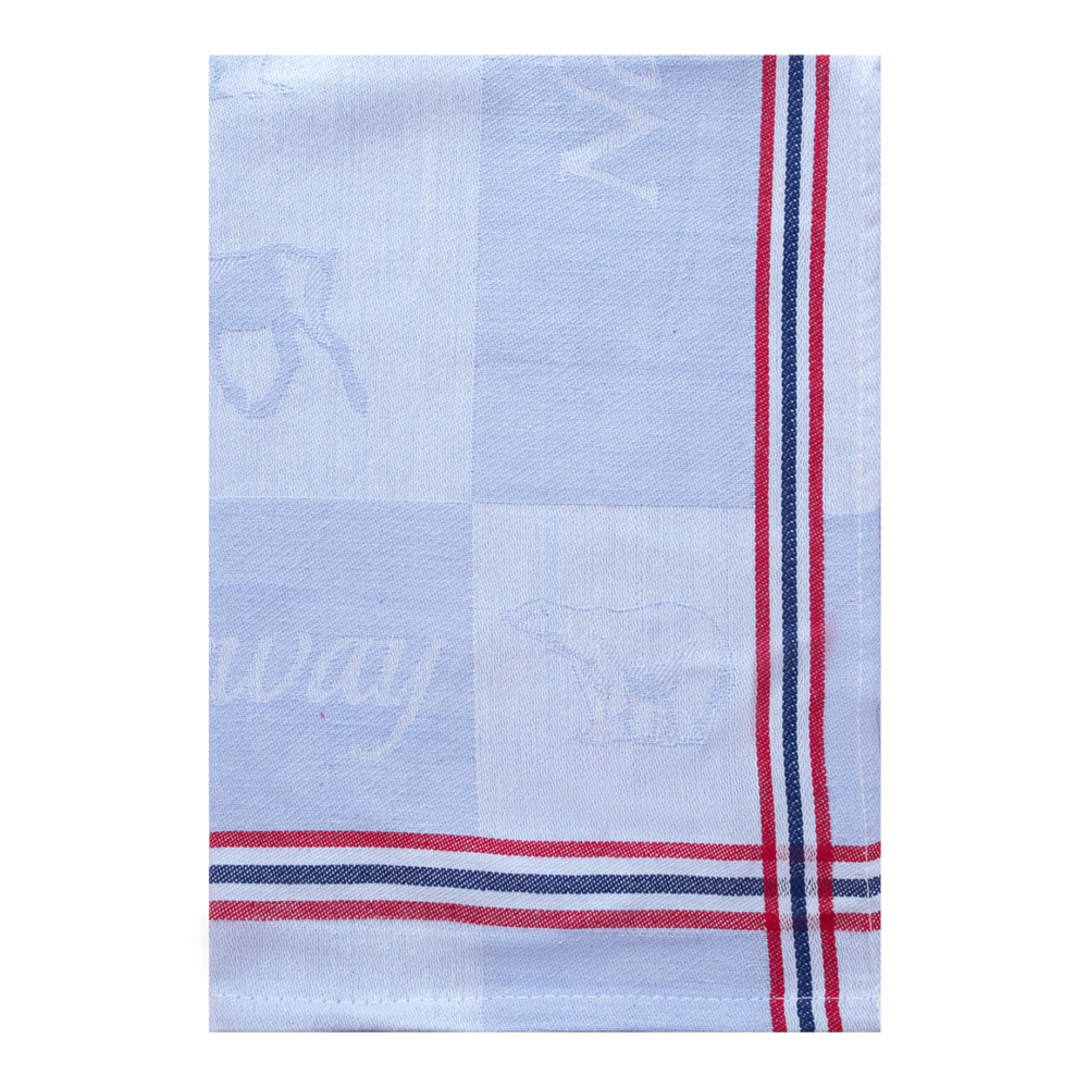 Полотенце кухонное Норвегия 55, 100% хлопок, жаккардовое 40*60 см