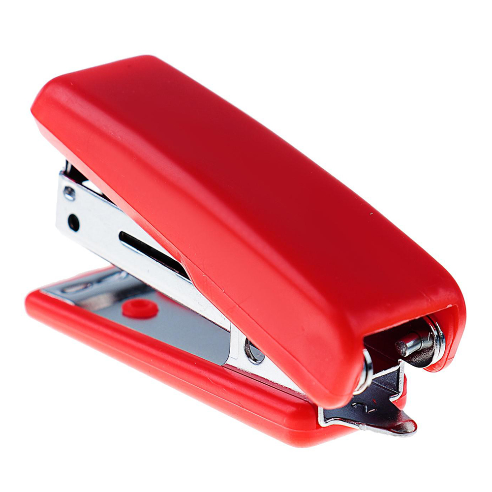 Степлер Calligrata 649280 №10 до 7 листов, мини, в ассортименте