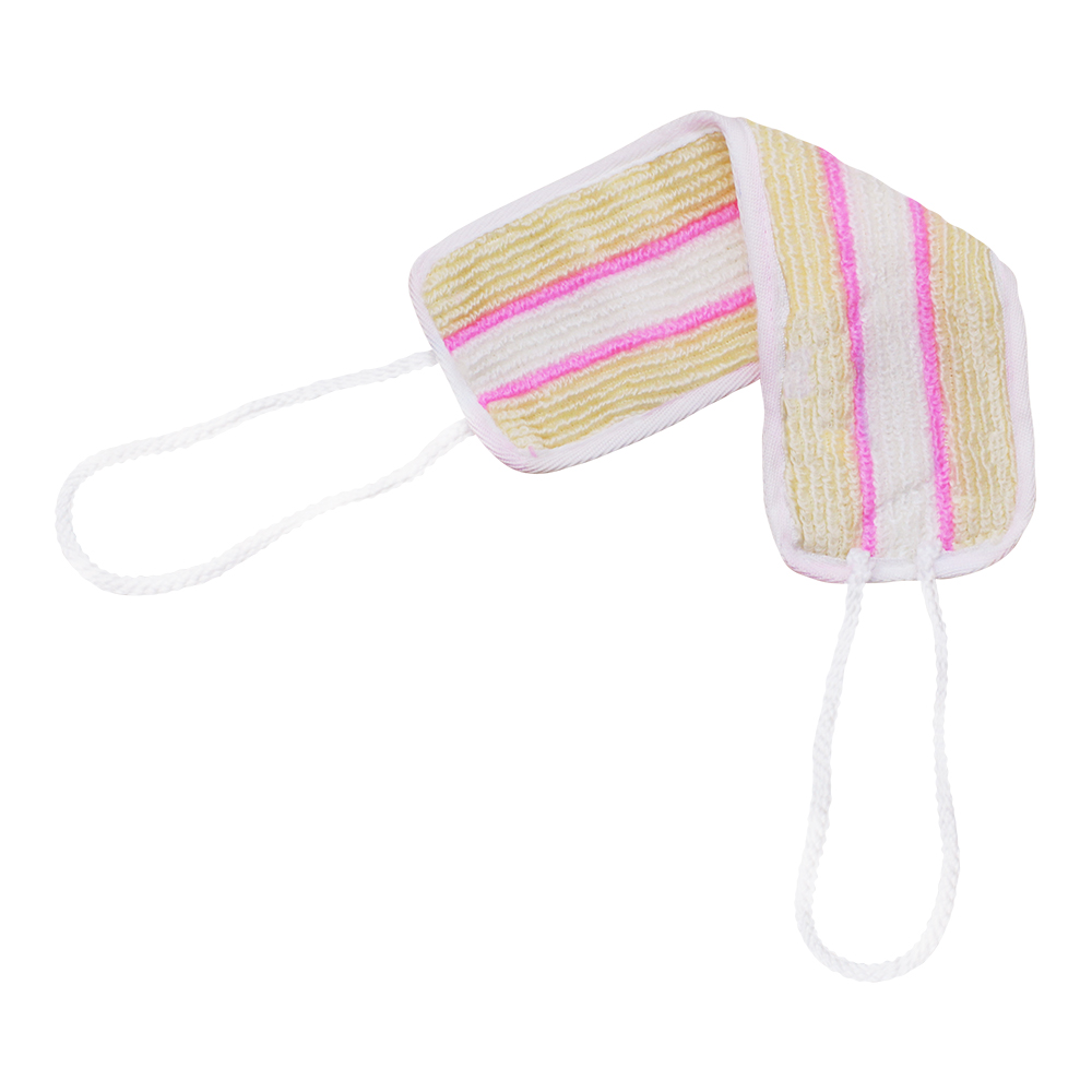 картинка Мочалка для тела лента из нейлона с ручками MN02 