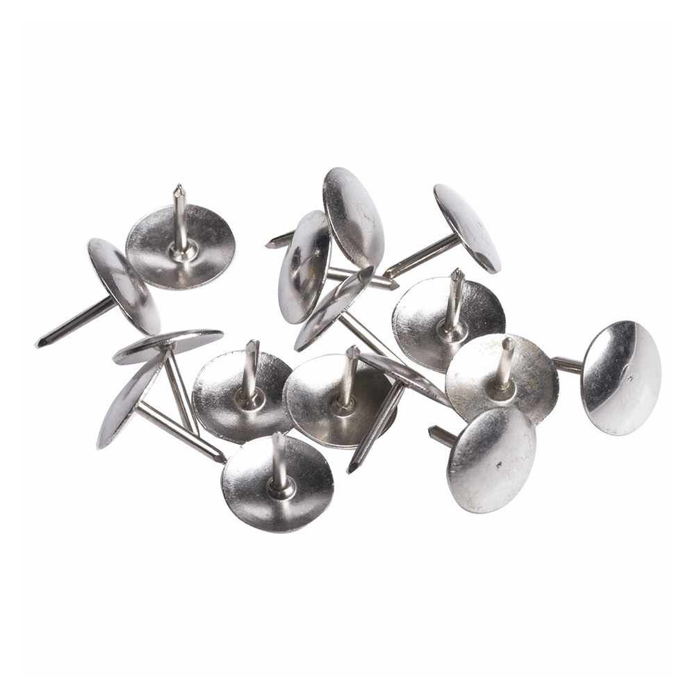 Кнопки Brauberg 220553 канцелярские, металлические, 10мм, 50 шт