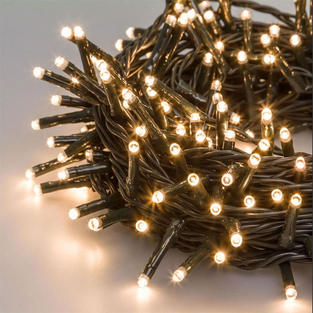 Гирлянда электрическая ГЗ-0035 Занавес, 2*1,5 м, 80 ламп, 8 режимов, тёплый белый свет