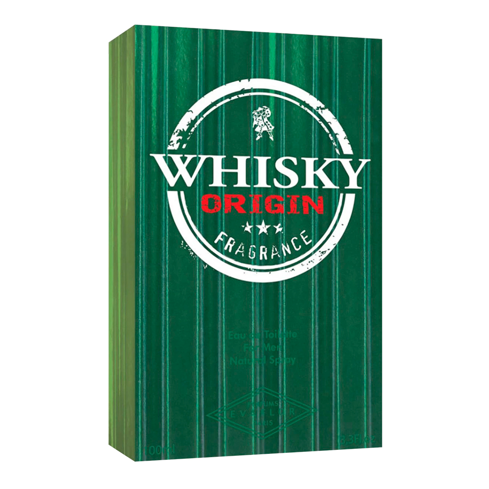 Туалетная вода Whisky Origin древесный прянный, мужская, 100 мл