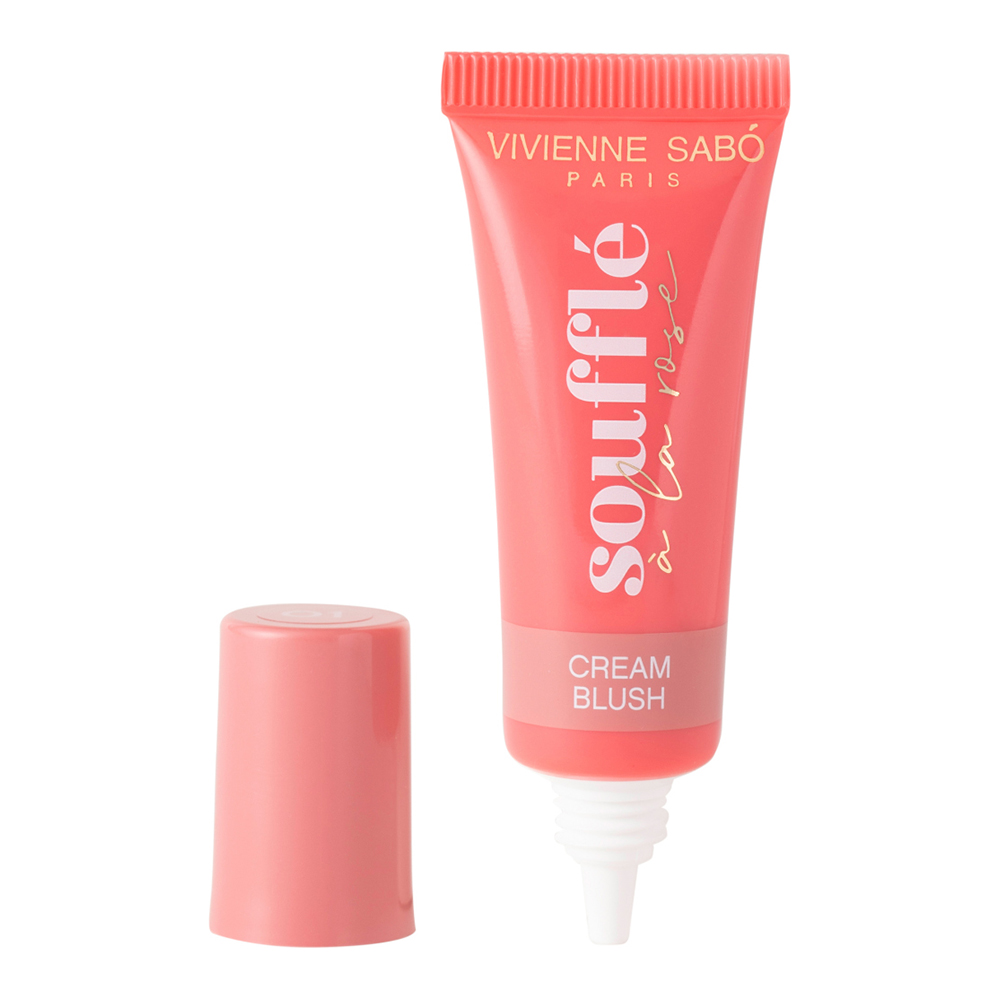 картинка Румяна Vivienne Sabo Souffle a la rose кремовые, туба, нежно-розовые, тон 01 