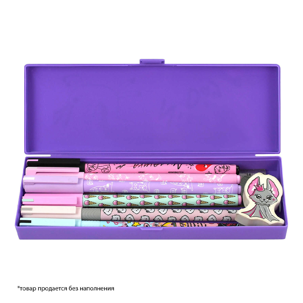 Пенал Феникс 62632 Единорог, без наполнения, 18*6*2,5 см