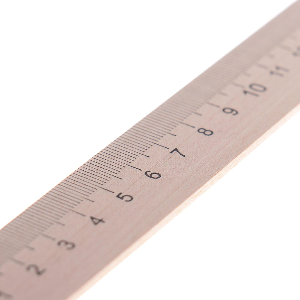 Линейка Calligrata 4060109, деревянная, 15 см
