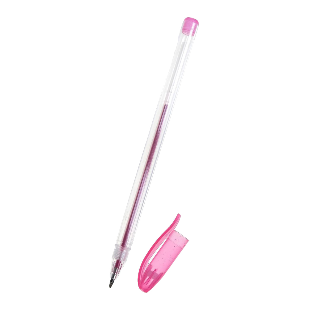 Ручка гелевая 641002 набор в блистере, металлик, с блёстками, 6 цветов