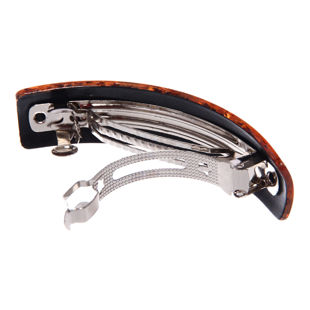 картинка Заколка-автомат для волос 656-045 Коллекция Монталь-Блекс, 10 см, микс 