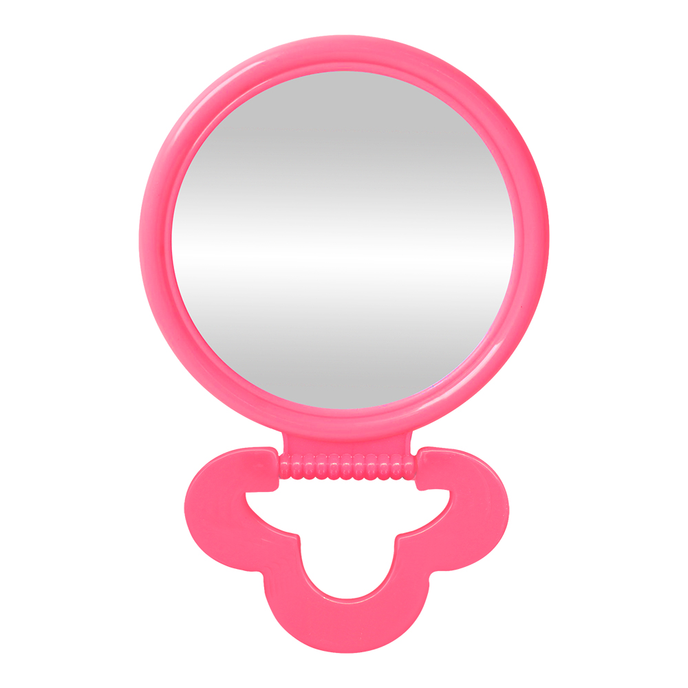 картинка Зеркало ZCDE-49-3 настольное круглое, 22 см, розовое 