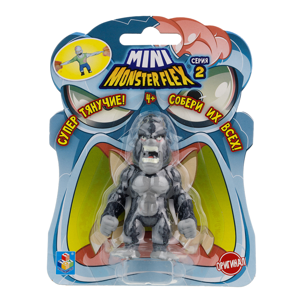 картинка Игрушка Т23838 MONSTER FLEX мини,тянущаяся фигурка, 7 см в ассортименте 