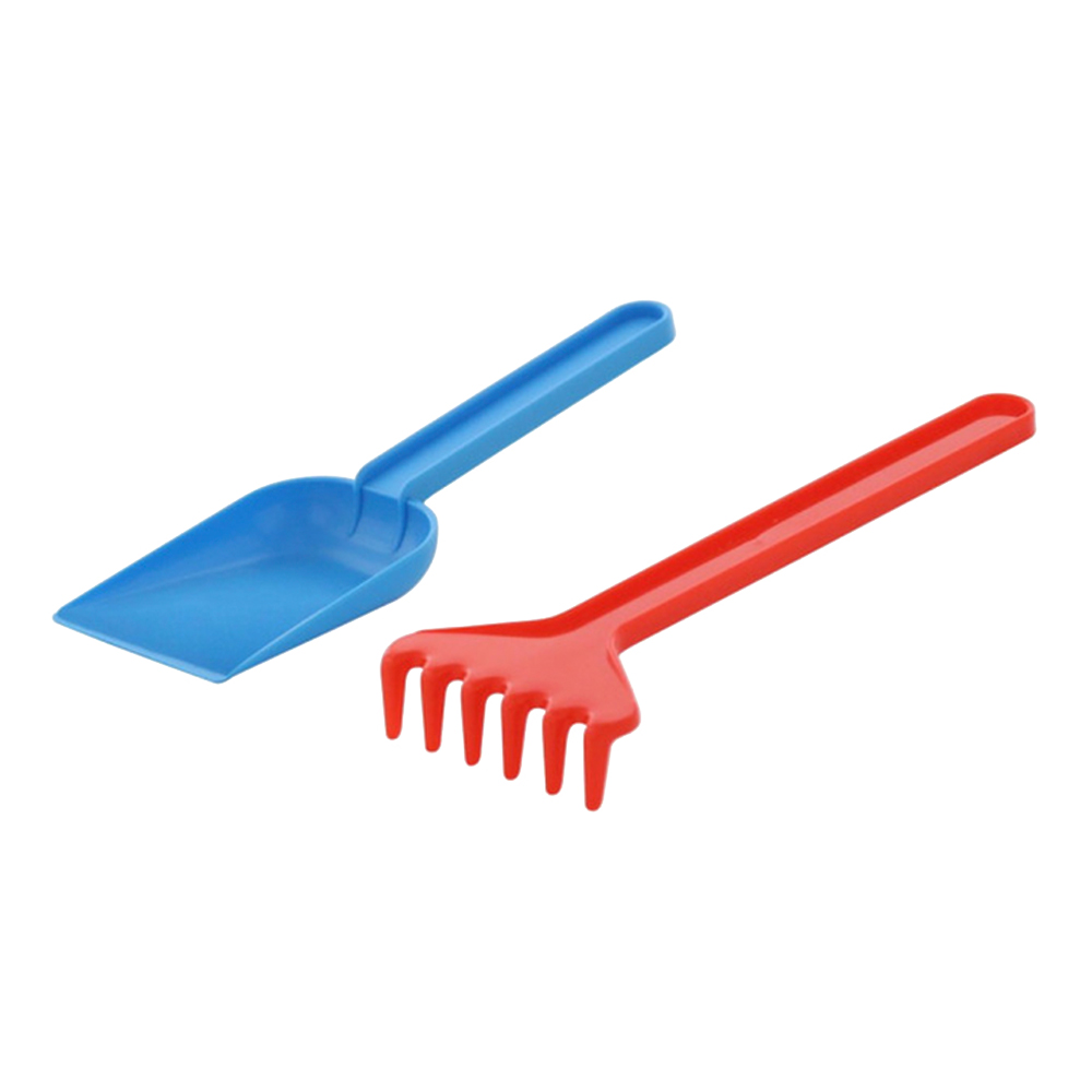 картинка Набор для песочницы 0507 Полесье №1, лопатка, грабельки, 180*67*25 мм, в ассортименте 