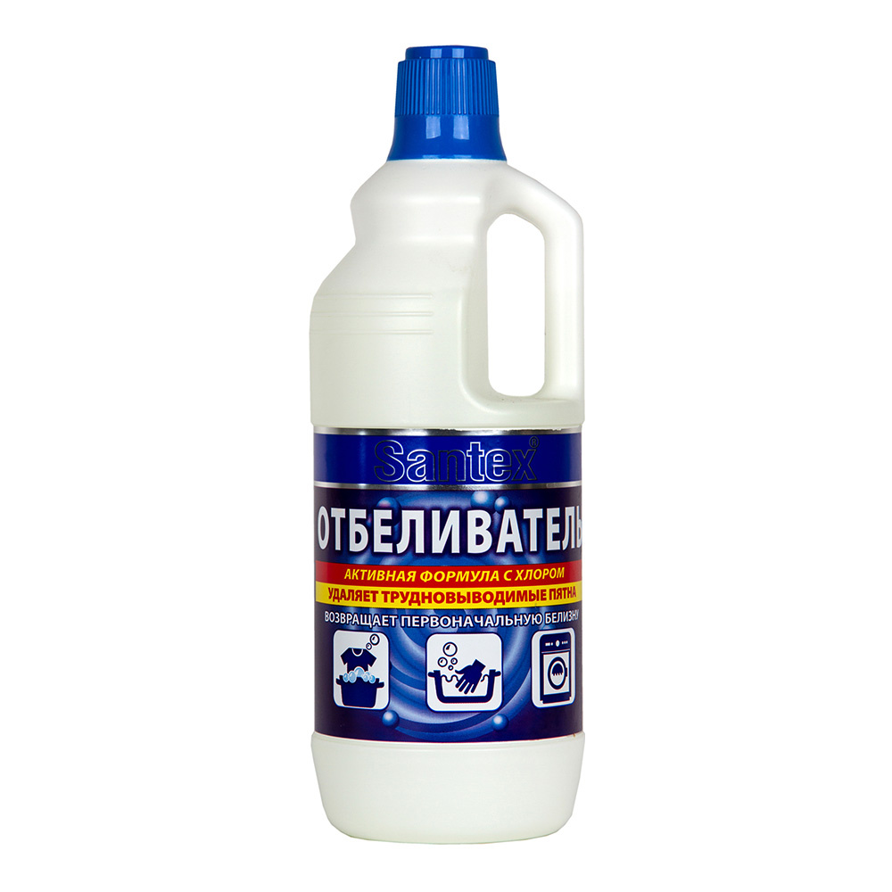 картинка Отбеливатель жидкий хлорсодержащий Santex 1л Домбытхим 