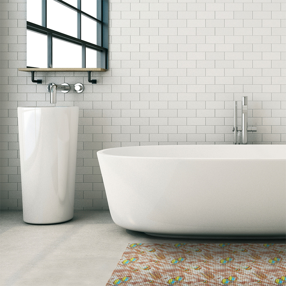 картинка Коврик вспененный для ванной комнаты 67160 V29BG 0,65х15 м, ПВХ 