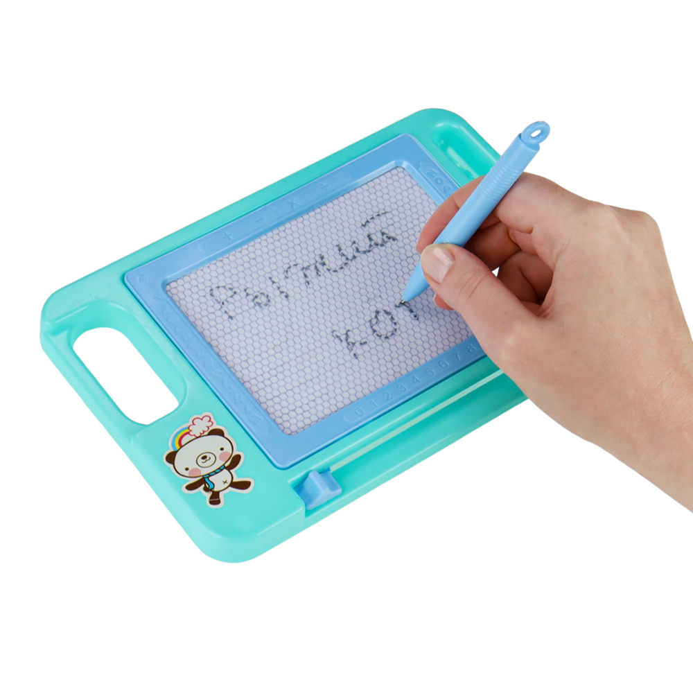 картинка Доска для рисования И-9797 магнитная, цвет в ассортименте, 20,9*13,5 см 